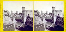 Caernarvon Castle-Interior, from the Eagle Tower