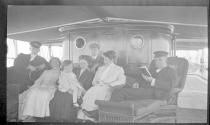 George Eastman & group on yacht, Labrador Trip