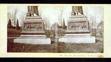 Dewitt Clinton's Monument, Bayside Dell, Green-Wood Cemetery