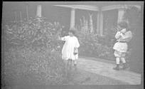Dryden children in Eastman's house