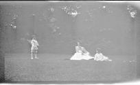 Woman & Dryden children in Eastman's house