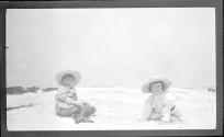 Dryden children on beach