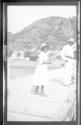 Girl on dock, West Indies Trip
