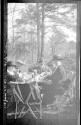 George Eastman and friends at picnic, Oak Lodge Trip