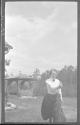 May Gifford throwing, Oak Lodge Trip