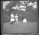 Children in Eastman's garden