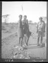 Native Men along road, African Safari