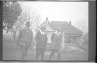 Walter Hubbell, Mary Mulligan and guest, Oak Lodge