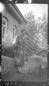 Osa Johnson on steps, African Safari