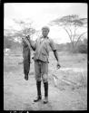 Catfish caught near Gurumetti Camp, African Safari
