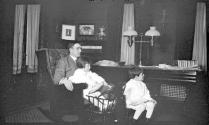 George B. Dryden with children