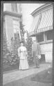 Almon and Delia Eastman in George Eastman's garden