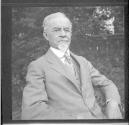 Almon Eastman, George Eastman's cousin, in GEH garden