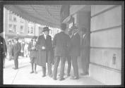 George Eastman showing Will Hays the Eastman Theatre