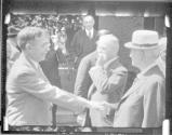 George Eastman and colleagues at the Kodacolor party