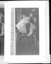 Maria Eastman with Dryden children in Conservatory