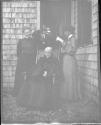 Guests posing with Maria Eastman, Oak Lodge Trip