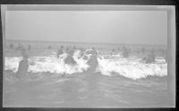 [People swimming in ocean]