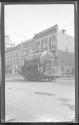 [Electric locomotive on street]