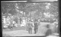 [Large group in park]