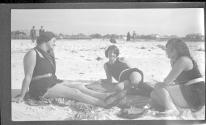 [Women on beach]