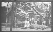 [Indians with alligators]