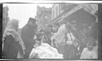 [People at street market]