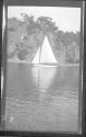 [Sailboat on river]