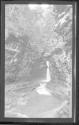 [View of glen with waterfalls]