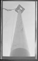 [View up large flagpole]