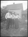[People in yard]