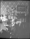 [Interior with man reading]