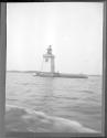 ["Jack Straw Signal" light in river]