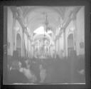 Interior of church-out of focus