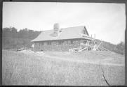 Unidentified cobblestone house