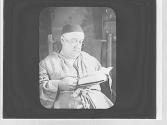 Man dressed as a monk