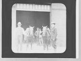 Men with horses, Wyoming Trip