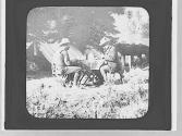 At camp, Wyoming Trip