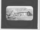 Log cabin, Wyoming Trip