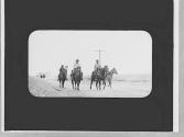 Riders on a road, Wyoming Trip