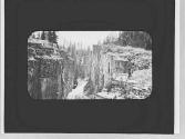 View of a gorge, Wyoming Trip