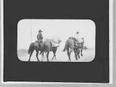 Riders on a road, Wyoming Trip