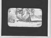 At camp, Wyoming Trip