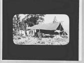 At camp, Wyoming Trip