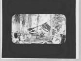 At camp, Wyoming Trip