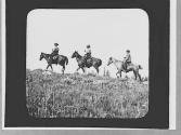 Riders on a ridge, Wyoming Trip