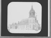 Church in winter