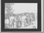 Group of outdoorsmen