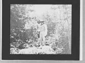 Men in the woods