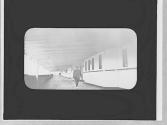On board an oceanliner